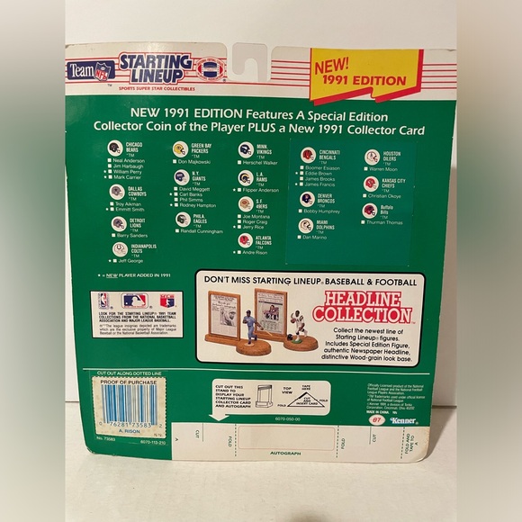 Starting Lineup Andre Rison - Picture 2 of 4